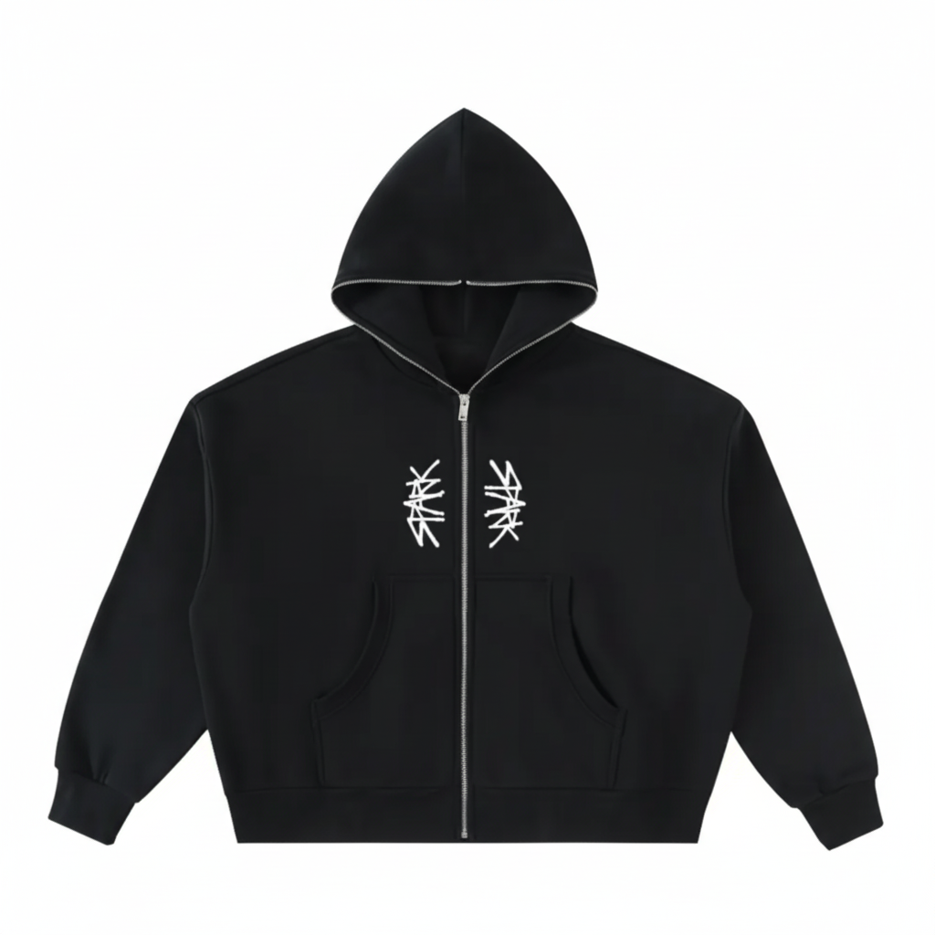 Black SPARK Zip-Up Larger 1