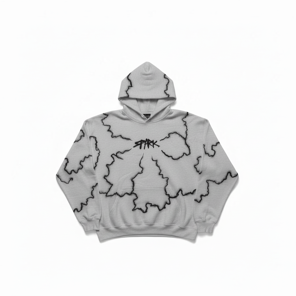 Gray SPARK Hoodie